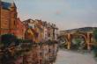 Village d'ESPALION (Aveyron)
Huile sur toile 61 X 50 cm