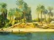 Village au bord du Nil (Egypte)
Huile sur toile 55 X 38 cm