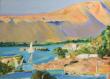 Le Nil à Assouan
Huile sur toile 65 X 50 cm